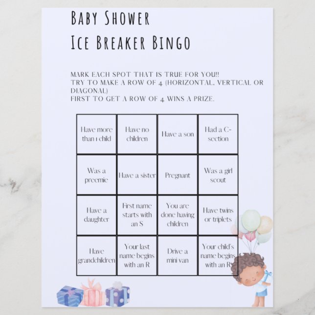 Ice Breaker Baby Showspiel (Vorderseite)