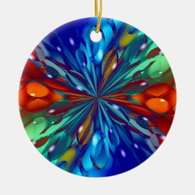 Ice Castle Keramikornament (Vorne)