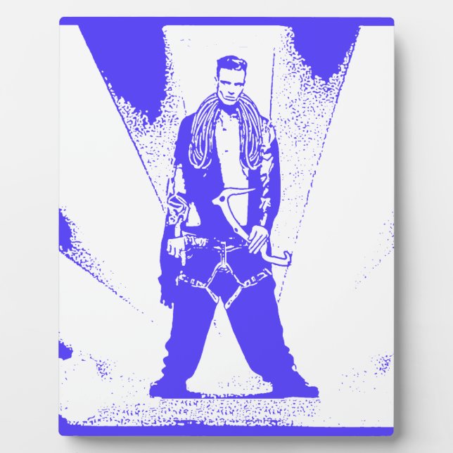 Ice Climb Baby Fotoplatte (Vorderseite)