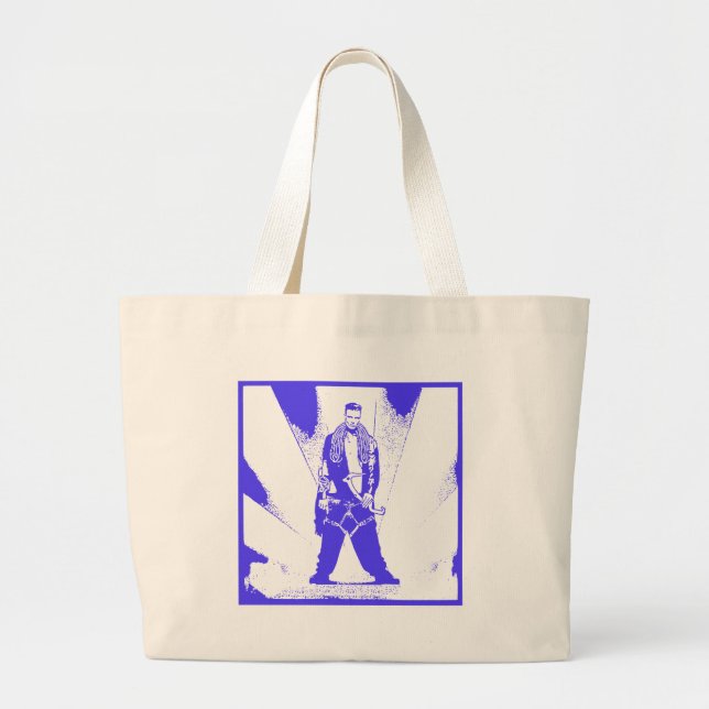 Ice Climb Baby Jumbo Stoffbeutel (Vorne)