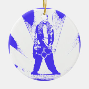 Ice Climb Baby Keramik Ornament