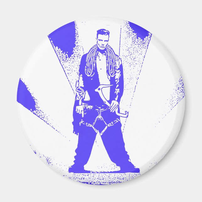 Ice Climb Baby Magnet (Vorne)