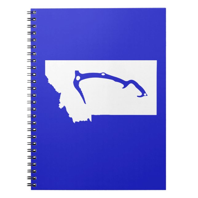 Ice Climb Montana Notizblock (Vorderseite)