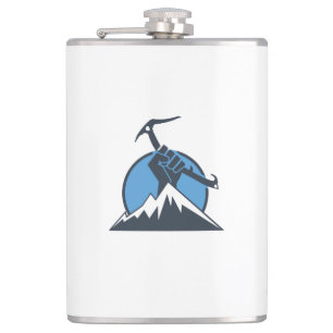 Ice Climbing Power Flachmann