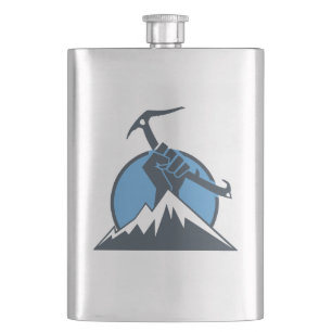 Ice Climbing Power Flachmann