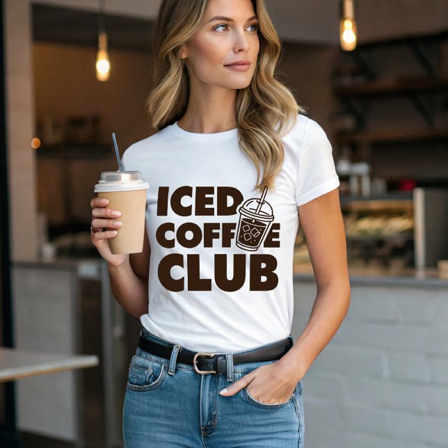 Ice Coffee Club T-Shirt (Von Creator hochgeladen)