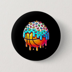 Ice Cream Basketball Tropfen Boys Girls Kinder Bas Button