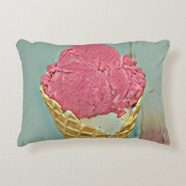 Ice cream birthday gift dekokissen (Vorderseite)