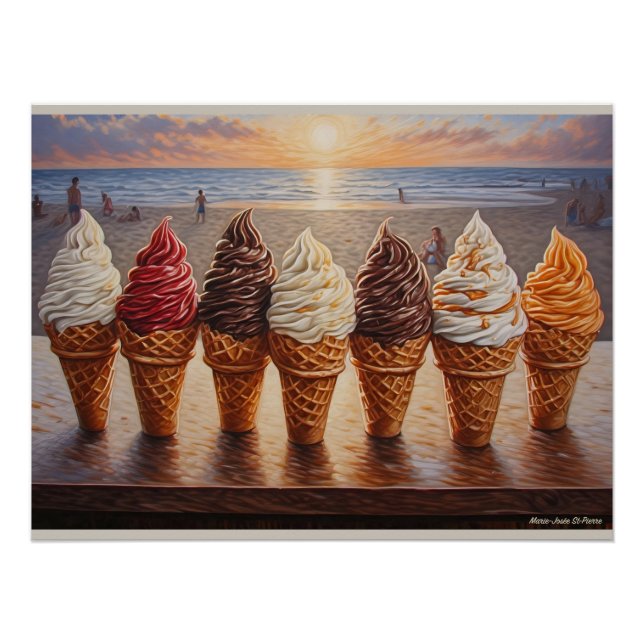 Ice Cream Dreams Are Made of These Poster (Vorderseite)