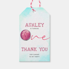 Ice Cream ersten Geburtstag Vielen Dank Geschenkanhänger