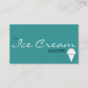 ICE CREAM (Farbe anpassbar) Visitenkarte