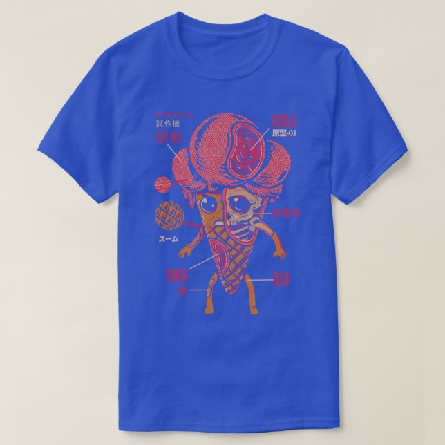 Ice Cream Kaiju T-Shirt (Design vorne)
