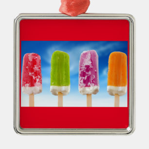 ***ICE CREAM LOVER S*** CHRISTMAS ORNAMENT AUS METALL