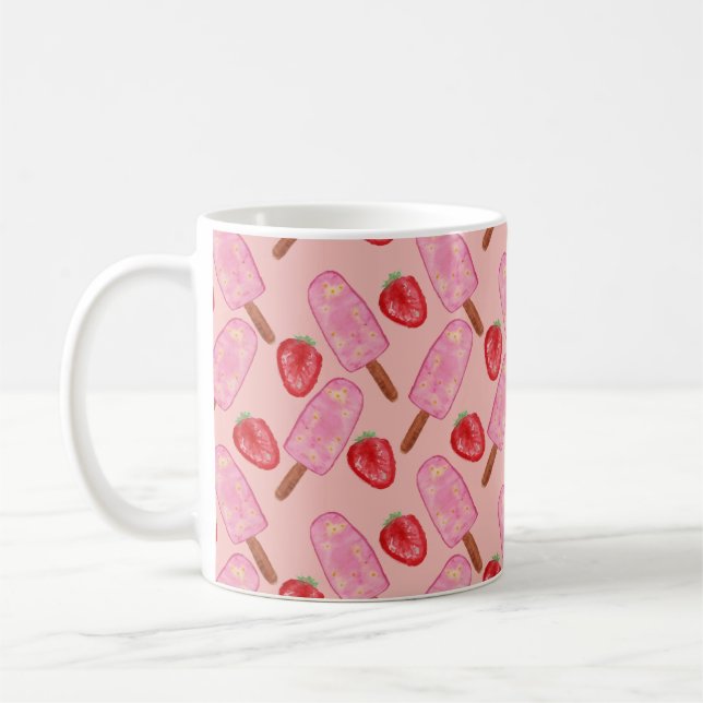 Ice cream pattern | Lollies pattern | lollipop 19 Kaffeetasse (Links)