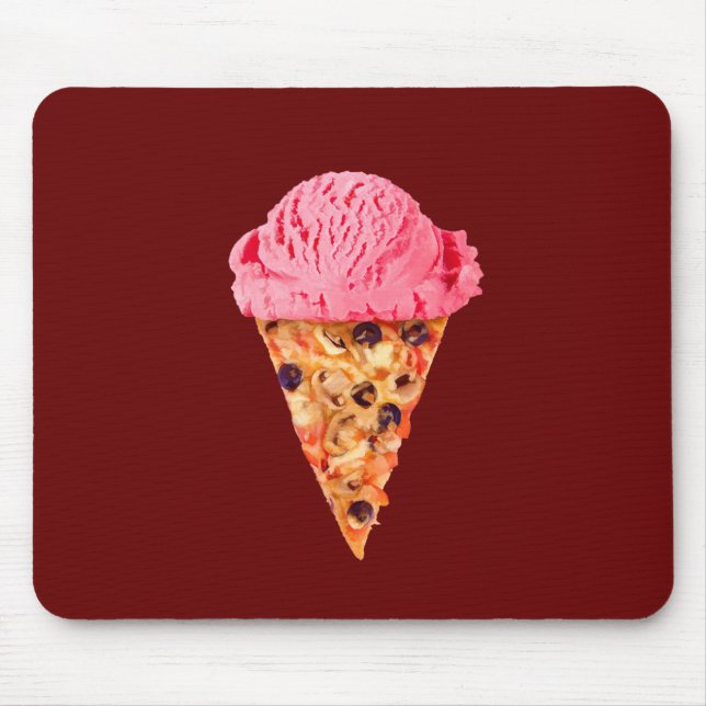 Ice Cream Pizza Mouse Pad Mousepad (Vorne)