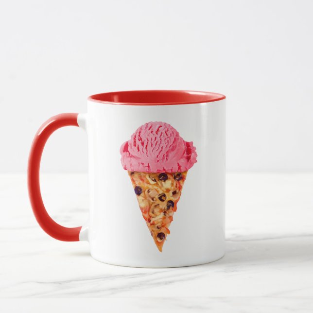 Ice Cream Pizza Tasse (Links)