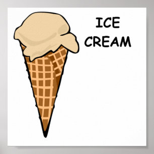 ICE CREAM POSTER