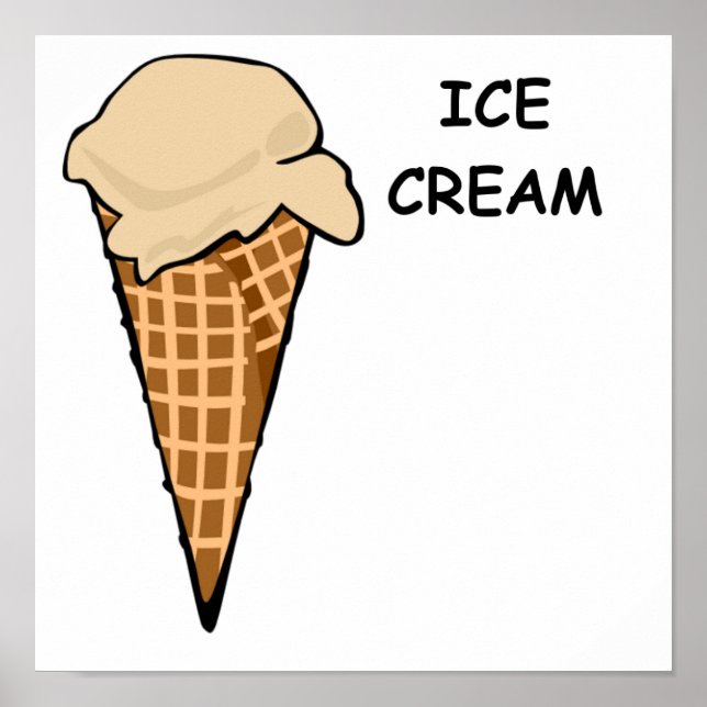 ICE CREAM POSTER (Vorne)