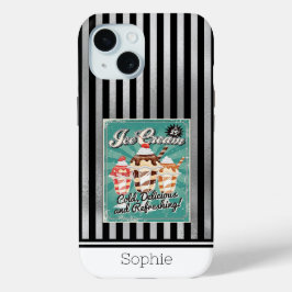 Ice Cream Retro Samsung Case-Mate iPhone Hülle