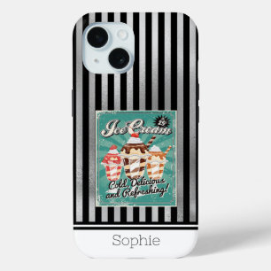 Ice Cream Retro Samsung Case-Mate iPhone Hülle