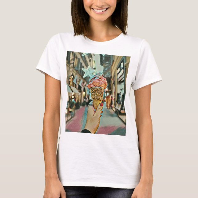 Ice cream sprinkles T-Shirt (Vorderseite)