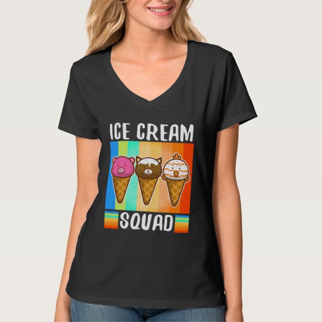 Ice cream squad  2 T-Shirt (Vorderseite)