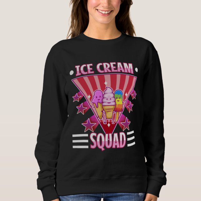 Ice cream squad  3 sweatshirt (Vorderseite)
