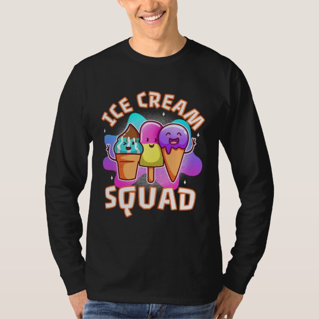 Ice cream squad  4 T-Shirt (Vorderseite)