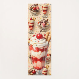 Ice cream sundae premium yogamatte