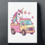 Ice Cream Truck Unicorn (1) Fotoplatte<br><div class="desc">Ice Cream Truck Unicorn (1)</div>