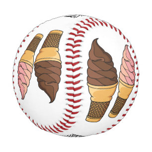 Ice-Creme-Cartoon Baseball