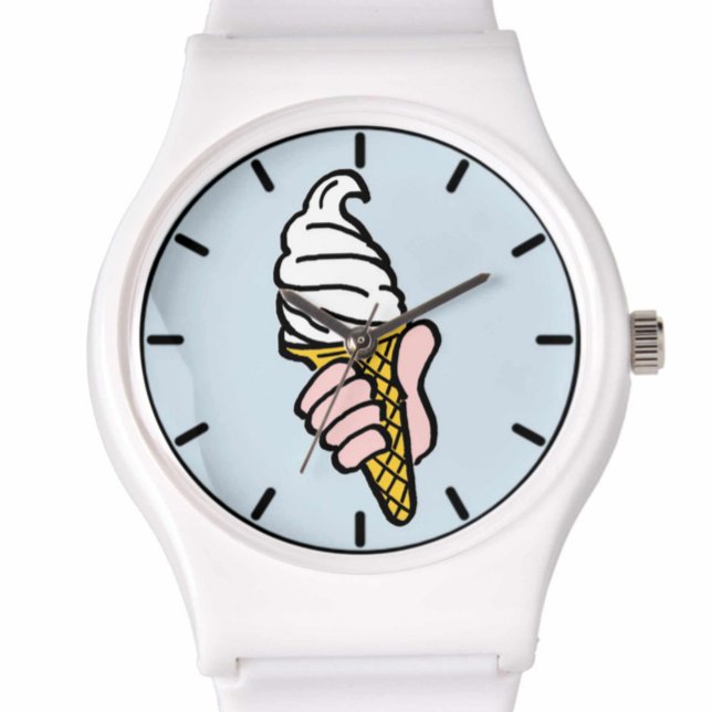 Ice Creme Cone Design Armbanduhr (Von Creator hochgeladen)