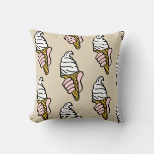 Ice Creme Cone Design Kissen