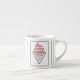 Ice Creme Espresso Tasse von Adiela Akoo