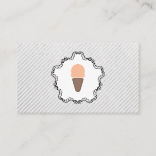Ice Creme Icon Loyalität Treuekarte