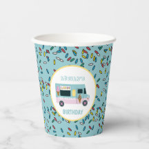 Ice Creme Truck Design Geburtstagsparty