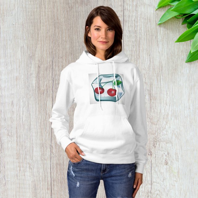 Ice Cube Cherries Womens Hoodie (Von Creator hochgeladen)