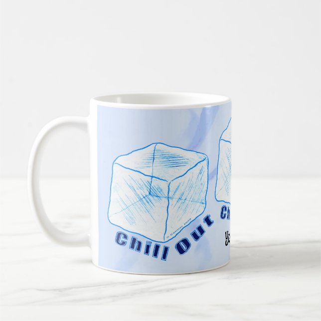 Ice Cube Chill Out Kaffeetasse (Links)