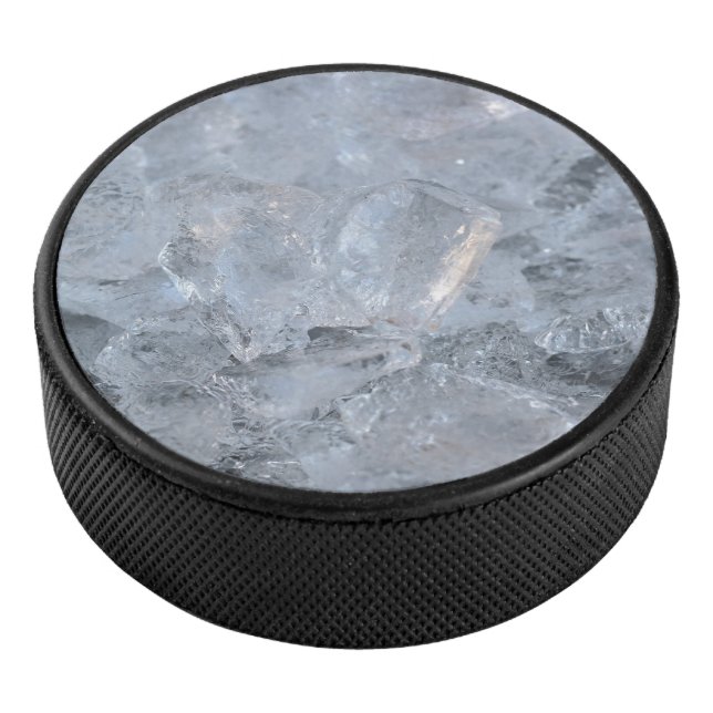 Ice Cube Textur-Bild Eishockey Puck (3/4)