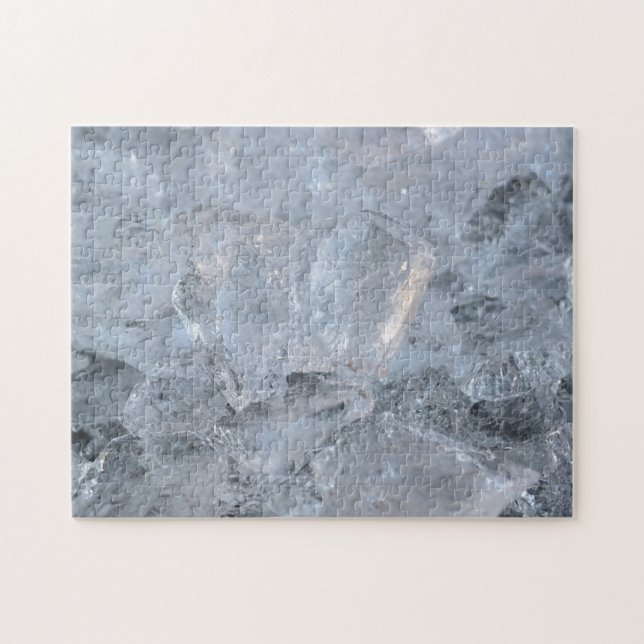 Ice Cube Textur-Bild Puzzle (Horizontal)