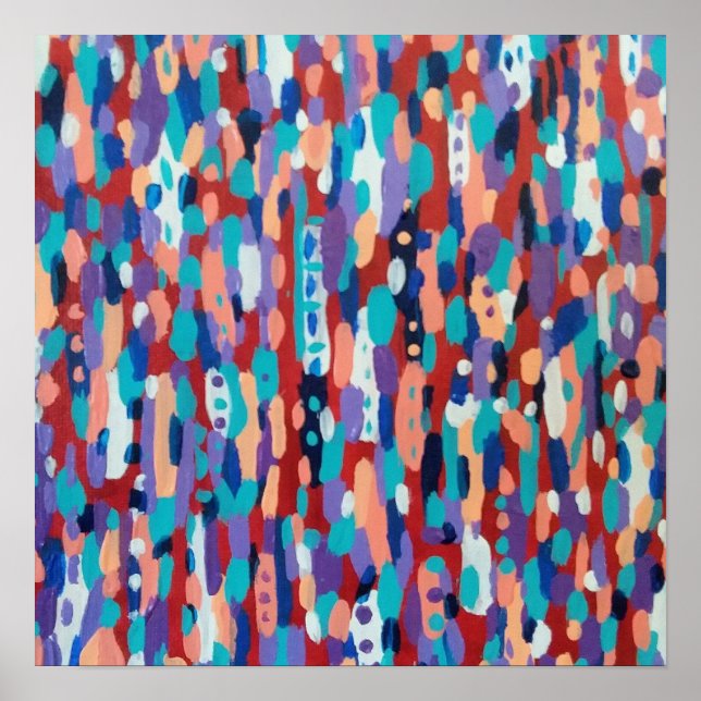 Ice Dance Abstrakt Poster (Vorne)