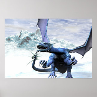 Ice Dragon Poster