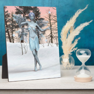 Ice Fairy Fotoplatte