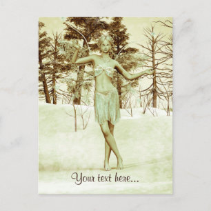 Ice Fairy Postkarte