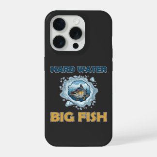 Ice Fishing For Walleye Hard Water Big Fish Gift iPhone 15 Pro Hülle