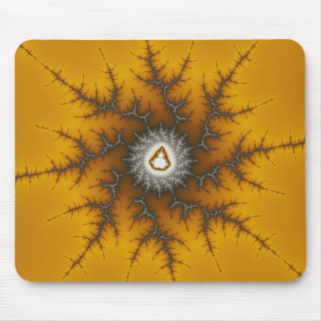 Ice Flake - Fraktal Mousepad (Vorne)