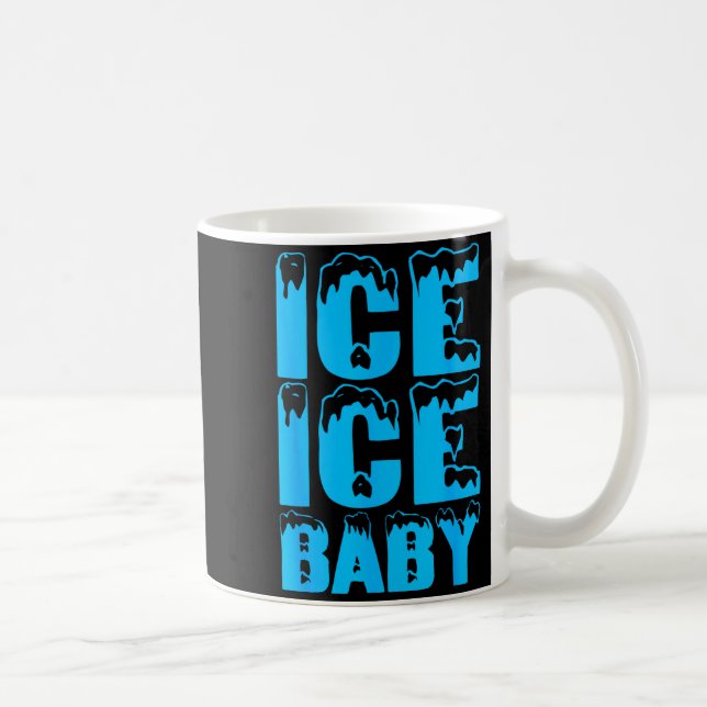 Ice Funny Ice Baby Family Couples Halloween Costum Kaffeetasse (Rechts)