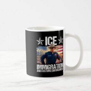 Ice Funny Trump Einwanderung und Zoll-Durchsetzung Kaffeetasse