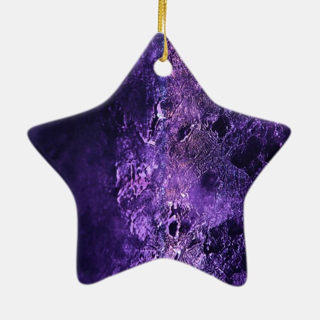 Ice - Glacial - Amazing! Keramik Ornament (Hinten)