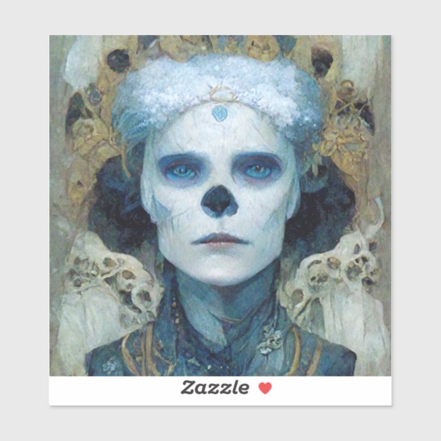 Ice Hexe 3 Fantasy Sci-Fi Aufkleber (Blatt)